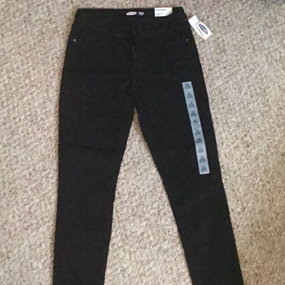 Black skinny jeans